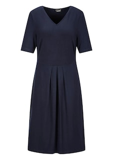 Robe en jersey à encolure en V thumbnail 6