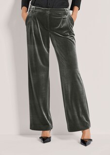 Pantalon large en velours à enfiler thumbnail 2