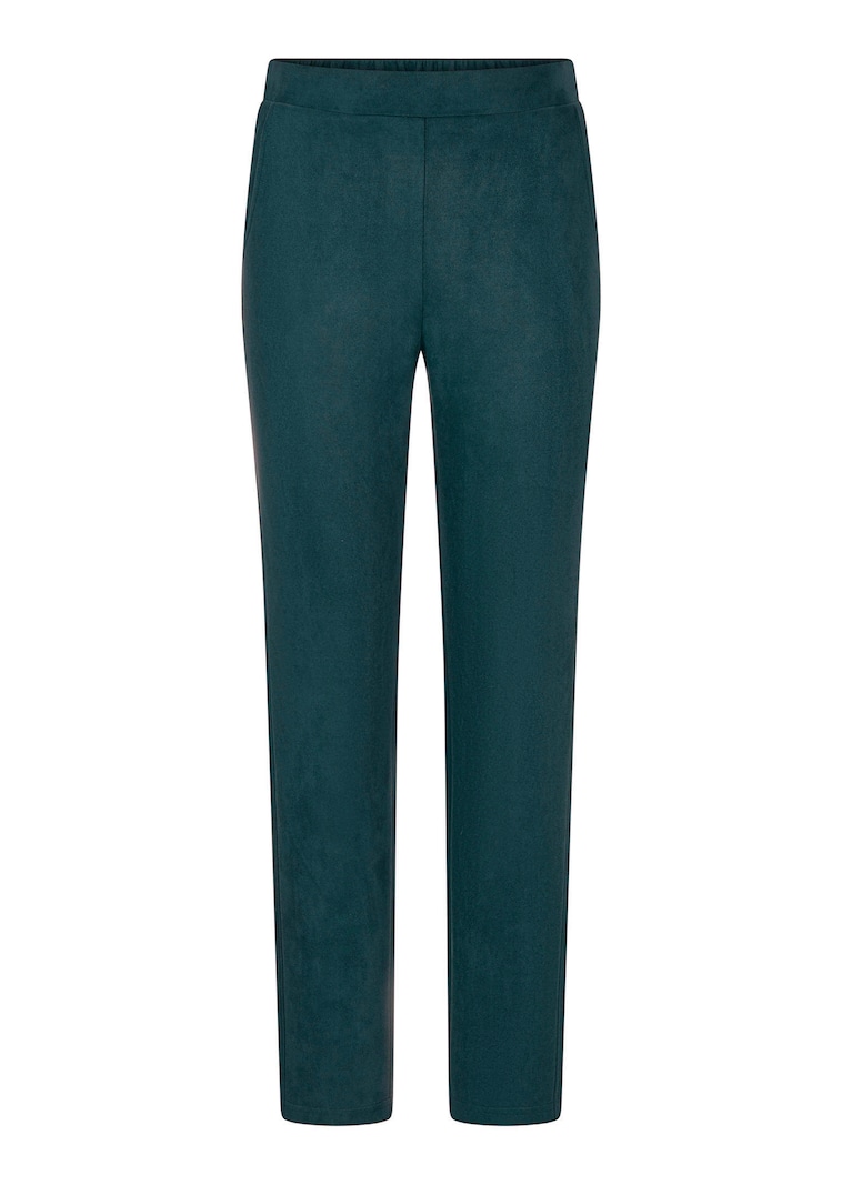 Broek LOUISA in suèdelook