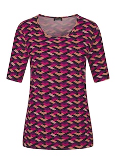 Shirt in geometrischem Print thumbnail 4