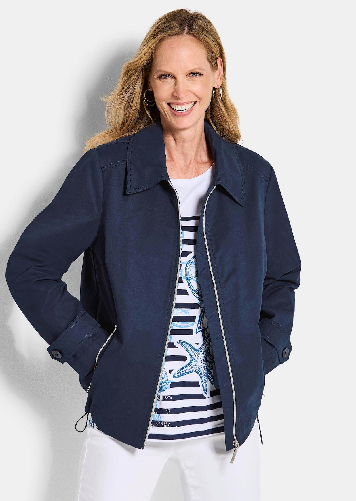 Veste légère, style blouson