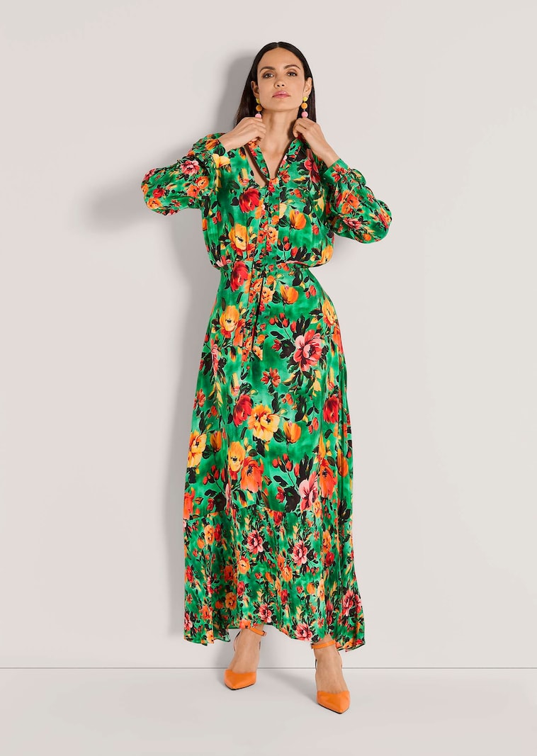 Maxikleid mit Blumenprint