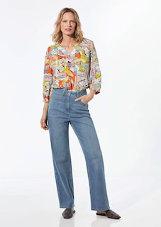 Jean ample VERA en denim extensible thumbnail 3