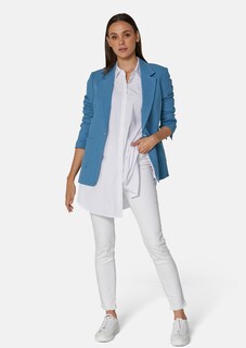 Leinenblazer in Boxy-Form thumbnail 3