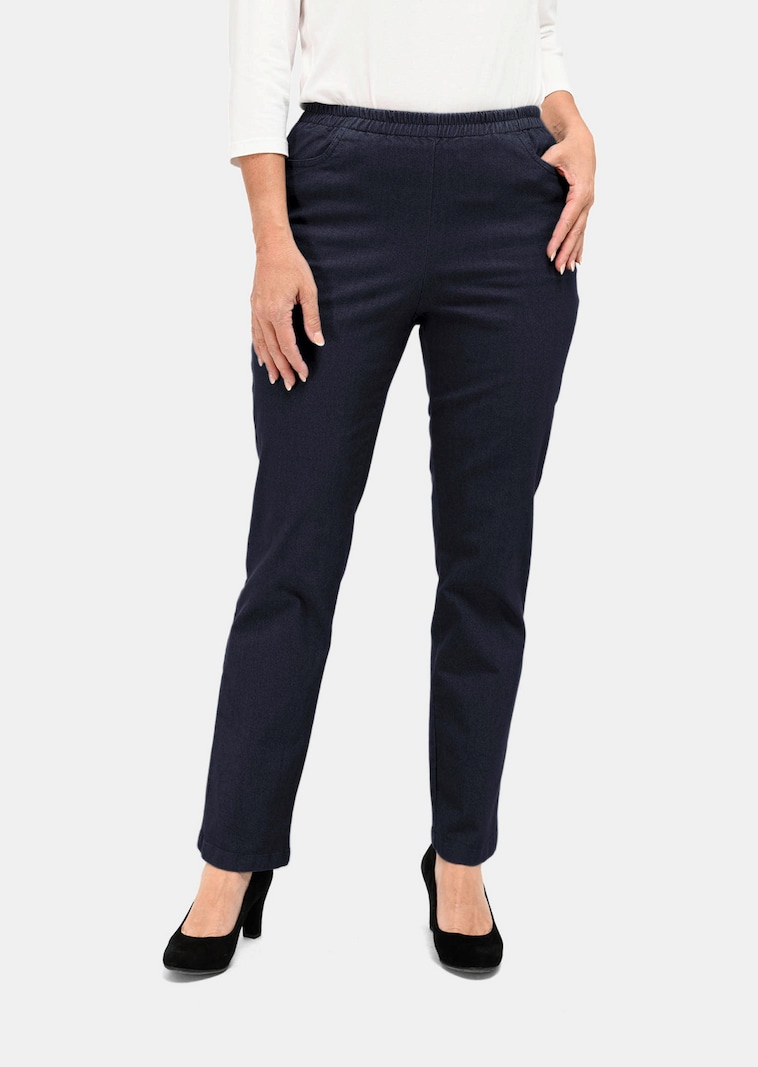 Jeansschlupfhose