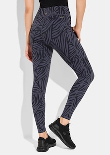 Leggings mit hohem Bund und modischem Druck thumbnail 2