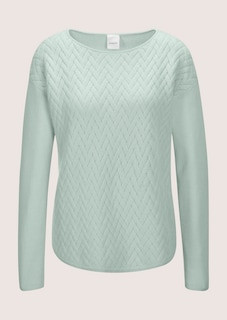 Rundhals-Pullover mit Jacquard-Muster thumbnail 6