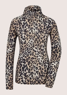 Pull en cachemire avec motif léopard thumbnail 7