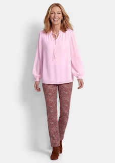 Bluse aus Krepp-Qualität mit Rüschen thumbnail 2