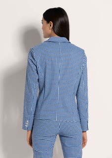 Blazer in feinem Vichy-Karo thumbnail 4