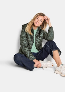 Steppjacke mit Rautenmuster thumbnail 4