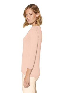 Feinstrick-Pullover mit 3/4-Ärmeln und Cut-out thumbnail 5