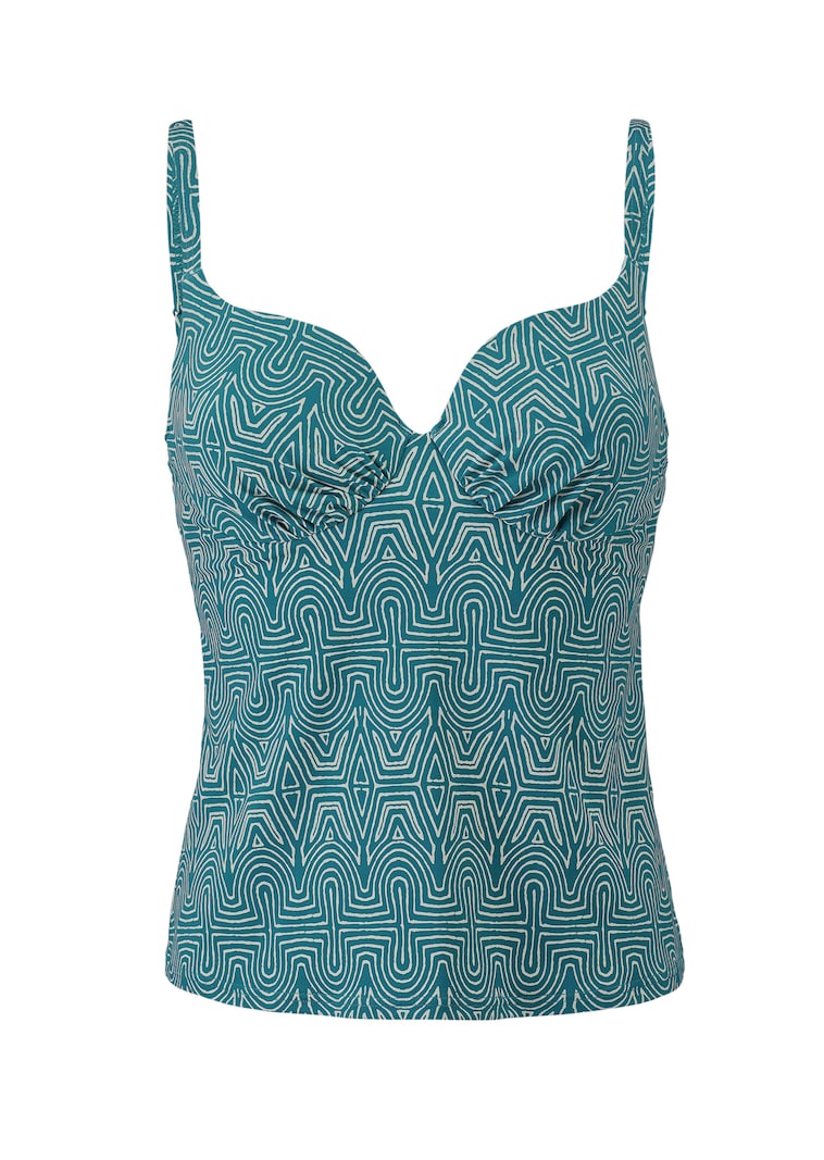 Tankini-Oberteil mit Spacer-Cups