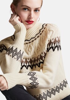 Norwegerpullover mit Stehkragen thumbnail 6