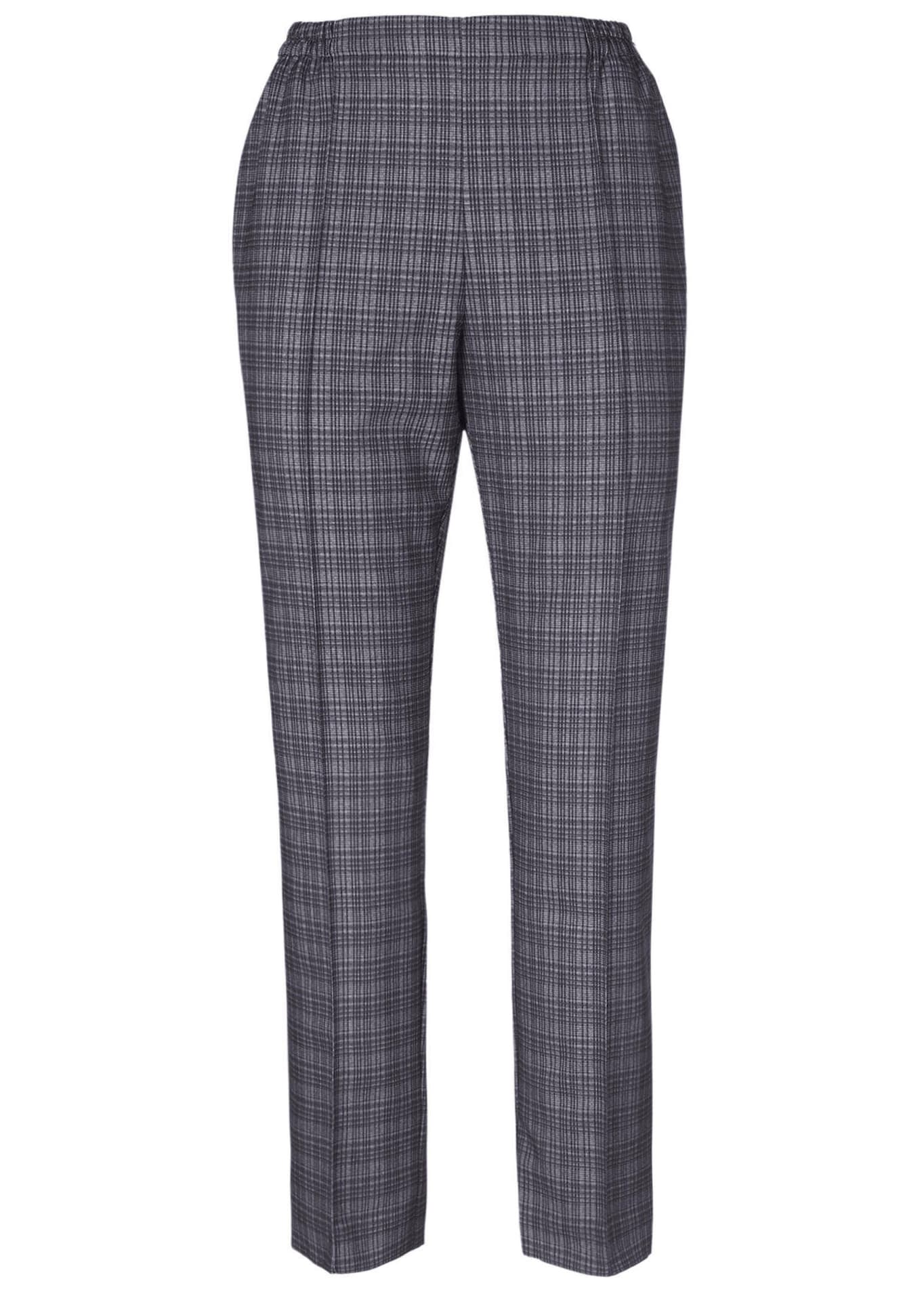 Pantalon à carreaux CARLA avec liserés