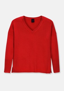 V-neck cashmere jumper thumbnail 6