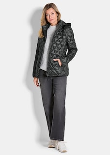 Steppjacke mit Rautenmuster thumbnail 2