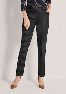 Broek met gestreken vouwen thumbnail 2