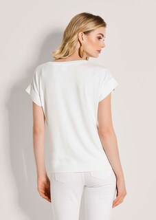 T-shirt avec motif en sequins thumbnail 4