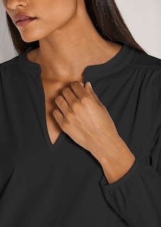 Jersey-Bluse mit raffiniertem Ausschnitt thumbnail 6