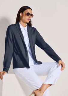 Feinstrick-Cardigan mit Kaschmir thumbnail 5