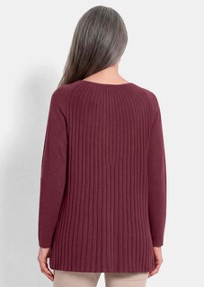 Strickpullover mit Baumwolle in A-Linie thumbnail 3