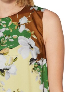 Ärmelloses Kleid mit Blumenmuster thumbnail 6