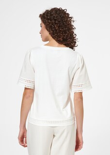 Halbarm-Shirt mit Spitze thumbnail 4