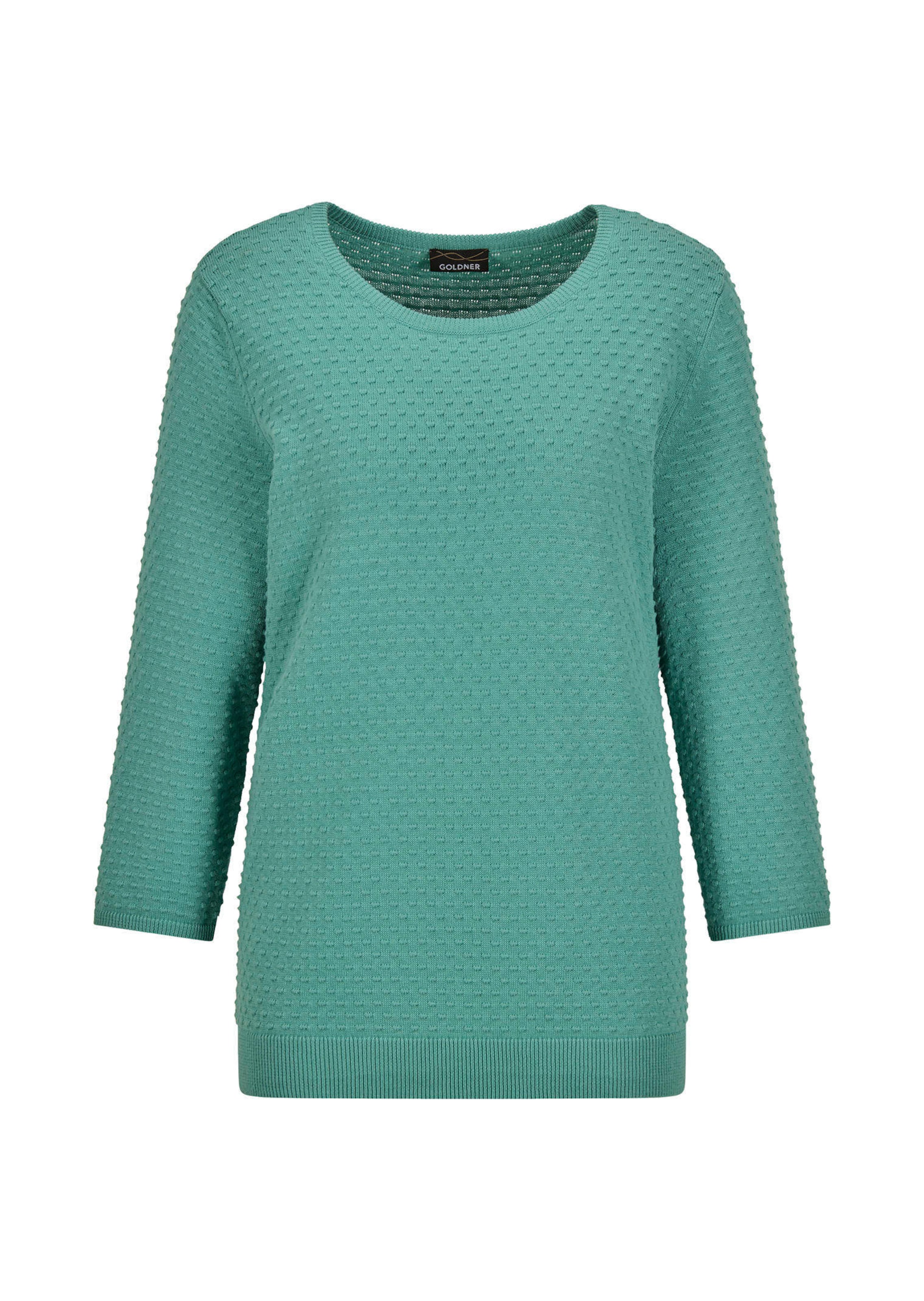 Strickpullover mit Pünktchenmuster