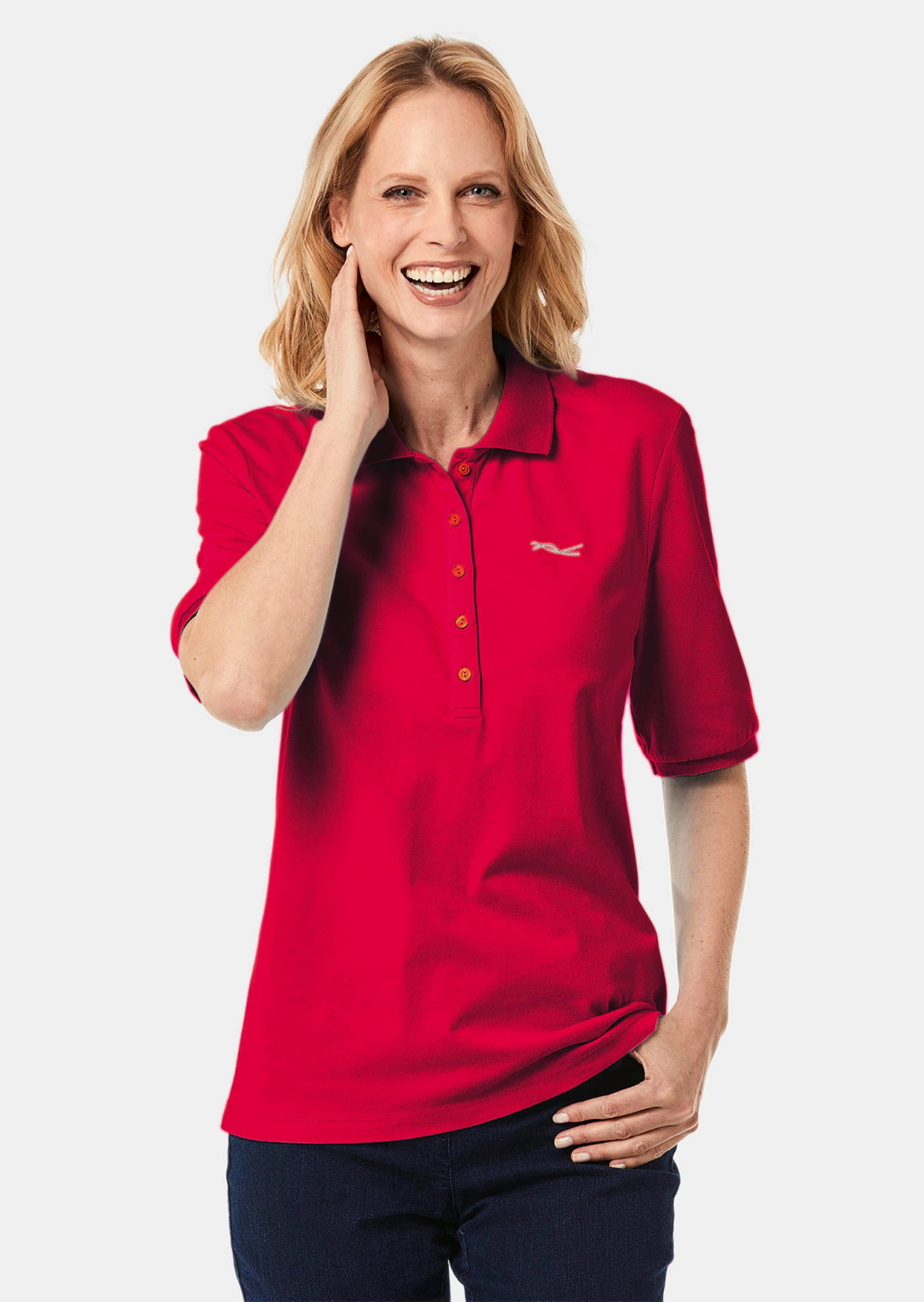 Poloshirt van eersteklas piquéstof
