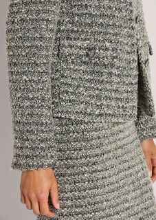 Tweed-Blazer mit französischem Esprit thumbnail 6