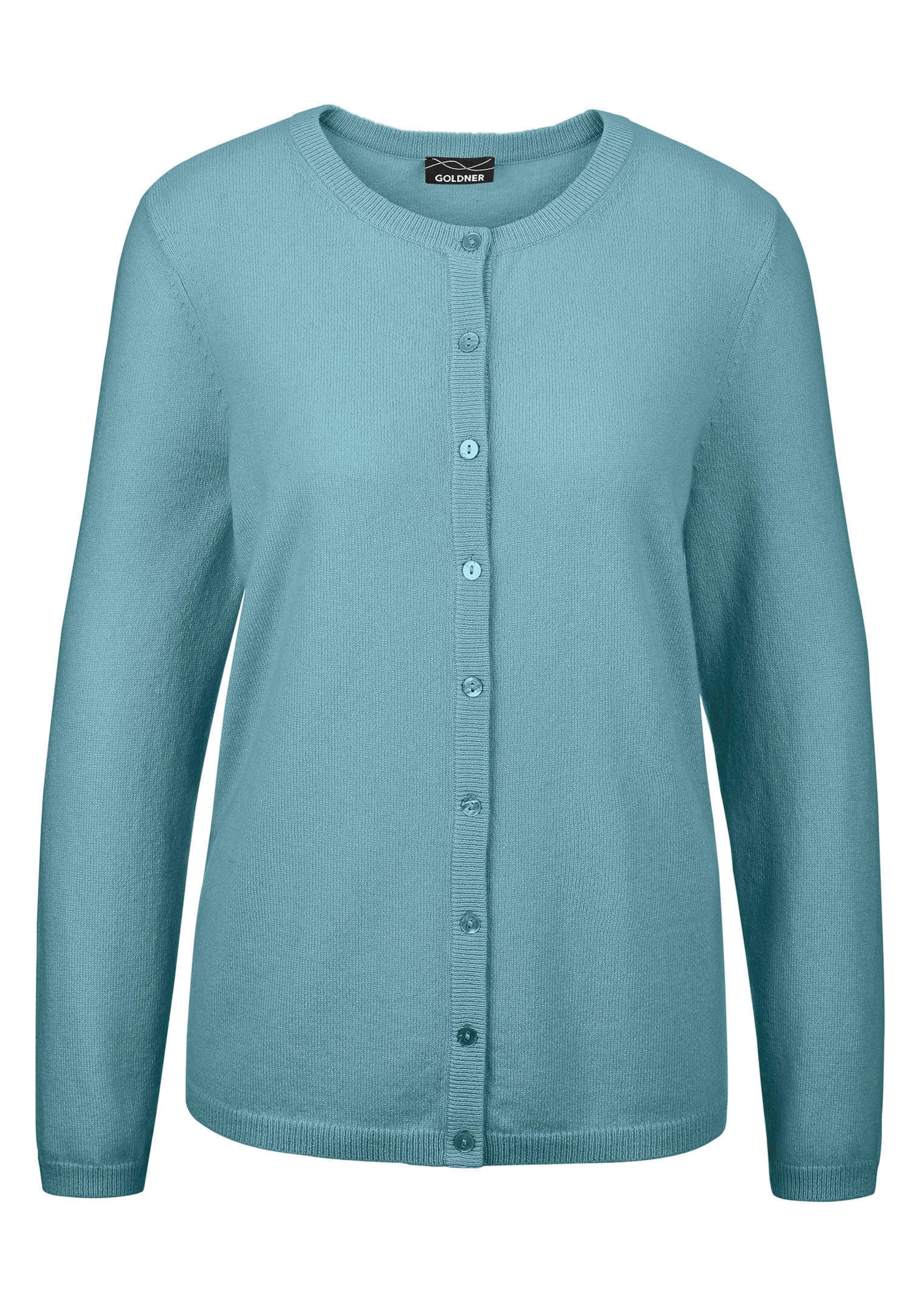 Tricot jasje van kasjmier met ronde hals