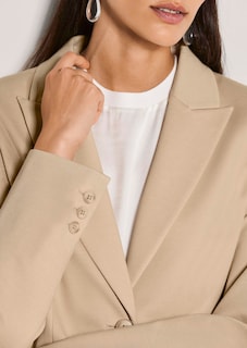Blazer mit Reverskragen in leicht verlängerter Form thumbnail 6