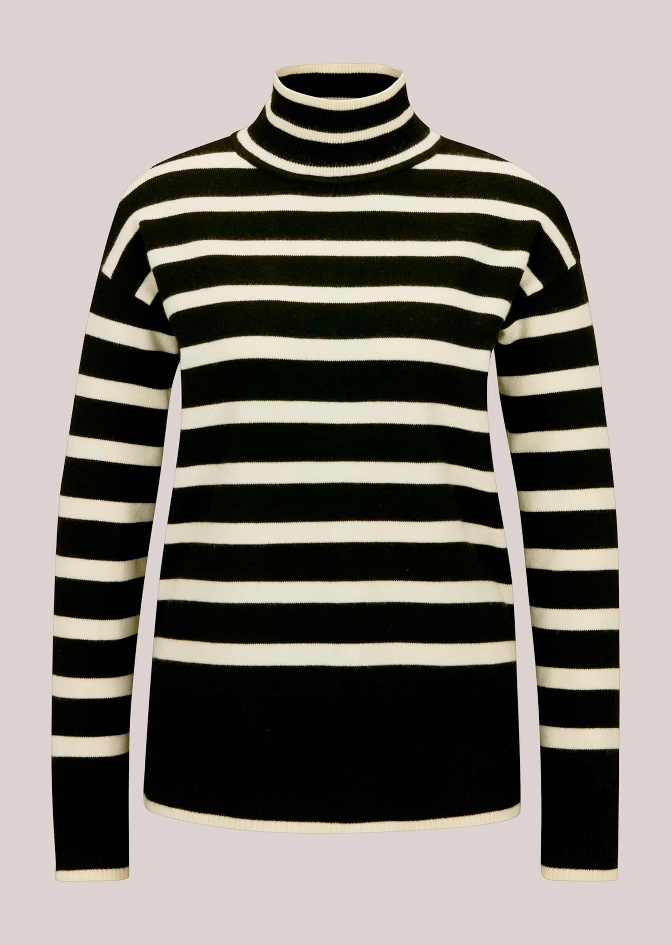 Pullover met opstaande kraag