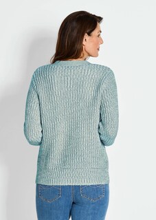 Cardigan en maille ruban multicolore thumbnail 3