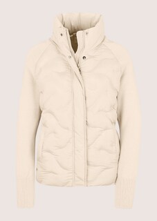 Steppjacke mit Strickärmeln und Stehkragen thumbnail 7