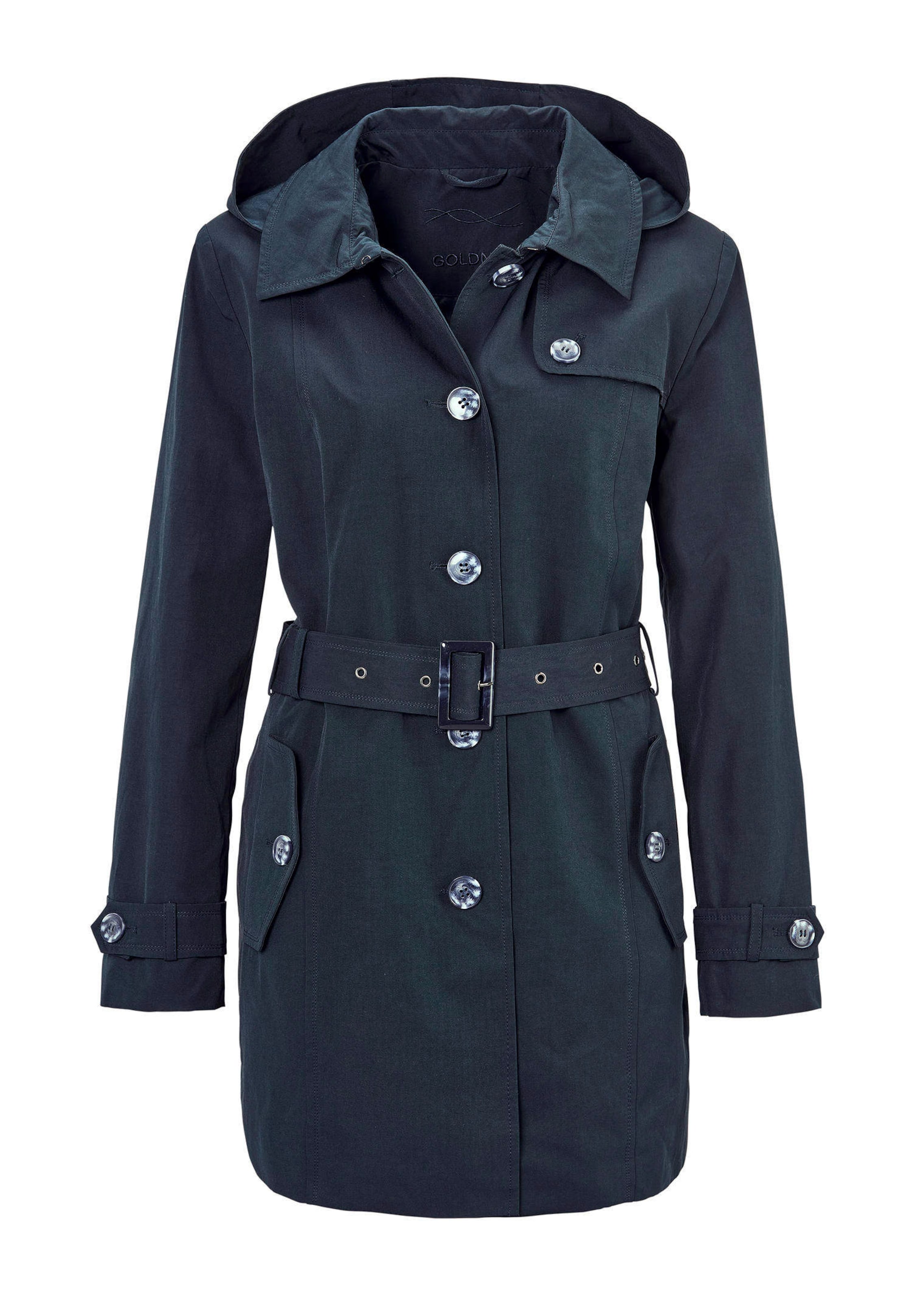 Kurzmantel im Trenchcoat-Stil