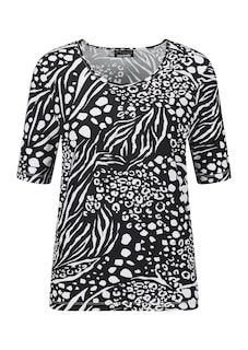 T-shirt avec imprimé animalier thumbnail 4