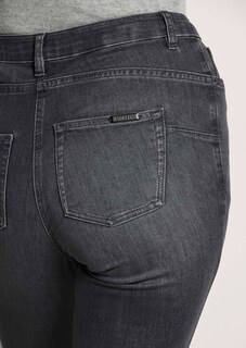 Jean avec franges fines au bas des jambes thumbnail 6