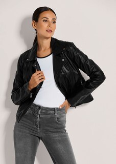 Biker-Jacke aus Lammnappa-Leder thumbnail 2