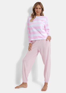 Katoenen shirt in streepjeslook thumbnail 3