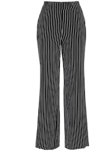 Wideleg Hose in Streifenoptik thumbnail 7