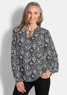 Viskose-Bluse mit Rüschen thumbnail 7