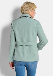 Trench-Jacke in Crash-Optik thumbnail 3