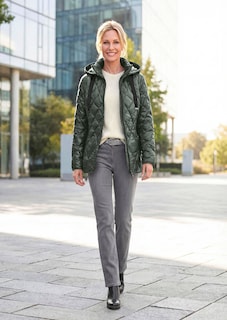 Steppjacke mit Rautenmuster thumbnail 7