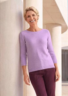 Pull en tricot fin pur coton thumbnail 7