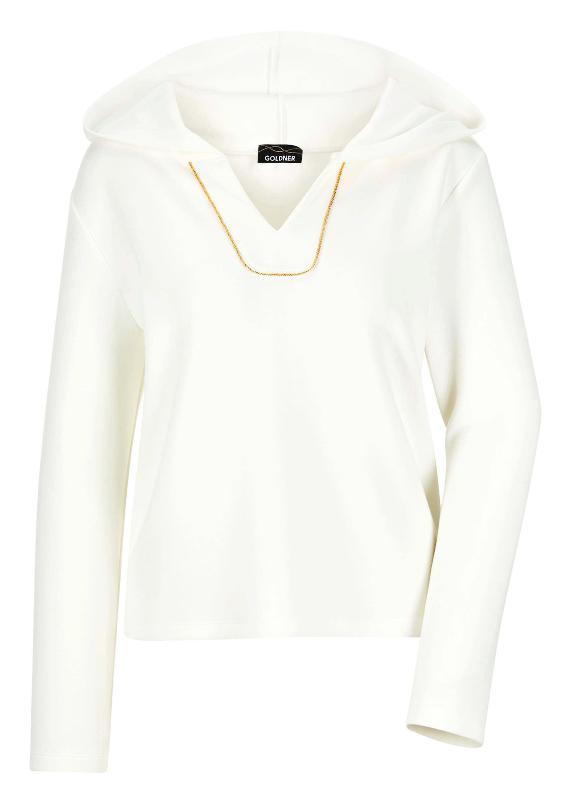 Sweatshirt met sierbies