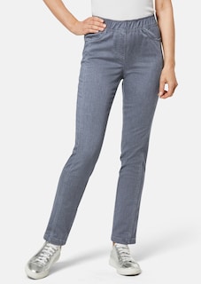 Jean en sweat denim coupe Slim Fit thumbnail 2