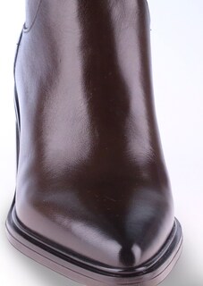 Klassische Stiefeletten aus Leder thumbnail 2