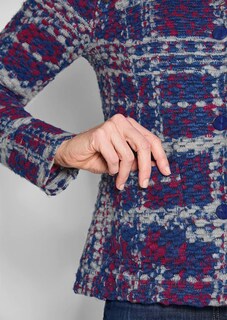 Veste Jacquard en jersey structuré thumbnail 5
